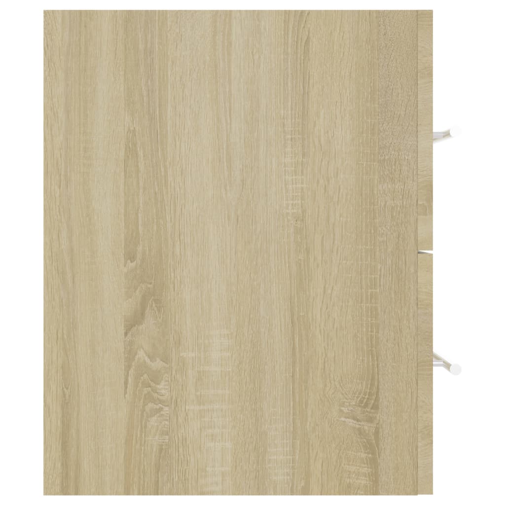 Waschbeckenunterschrank Sonoma-Eiche 100x38,5x48 cm