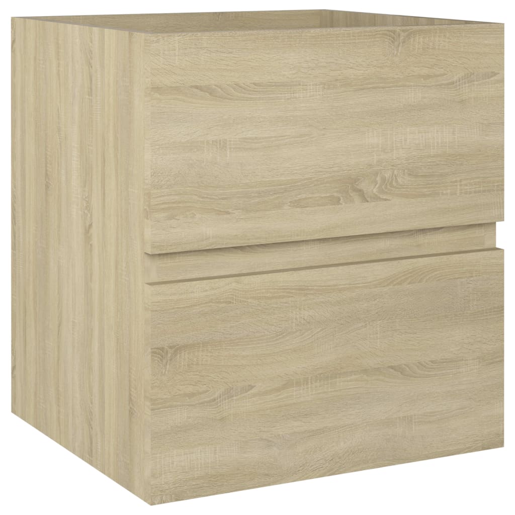 Waschbeckenunterschrank Sonoma-Eiche 41x38,5x45cm Holzwerkstoff