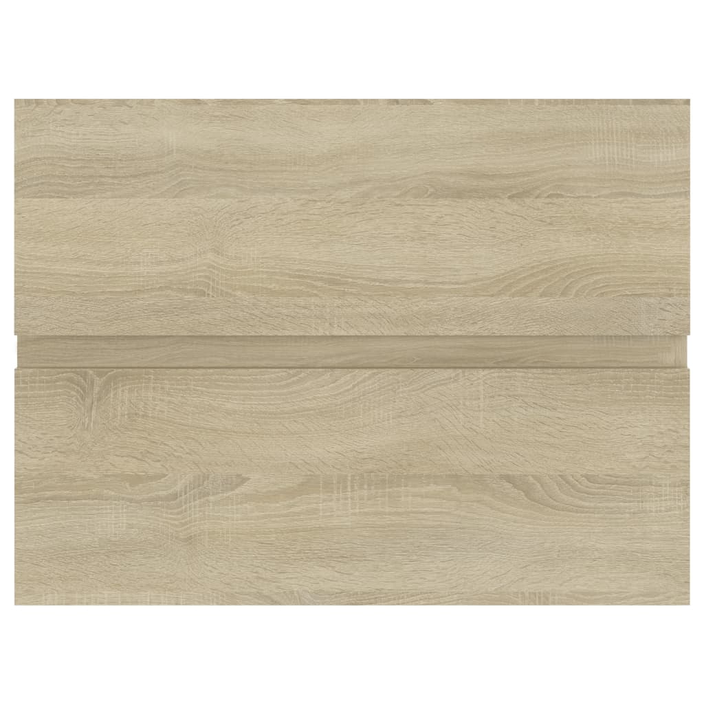 Waschbeckenunterschrank Sonoma-Eiche 60x38,5x45cm Holzwerkstoff