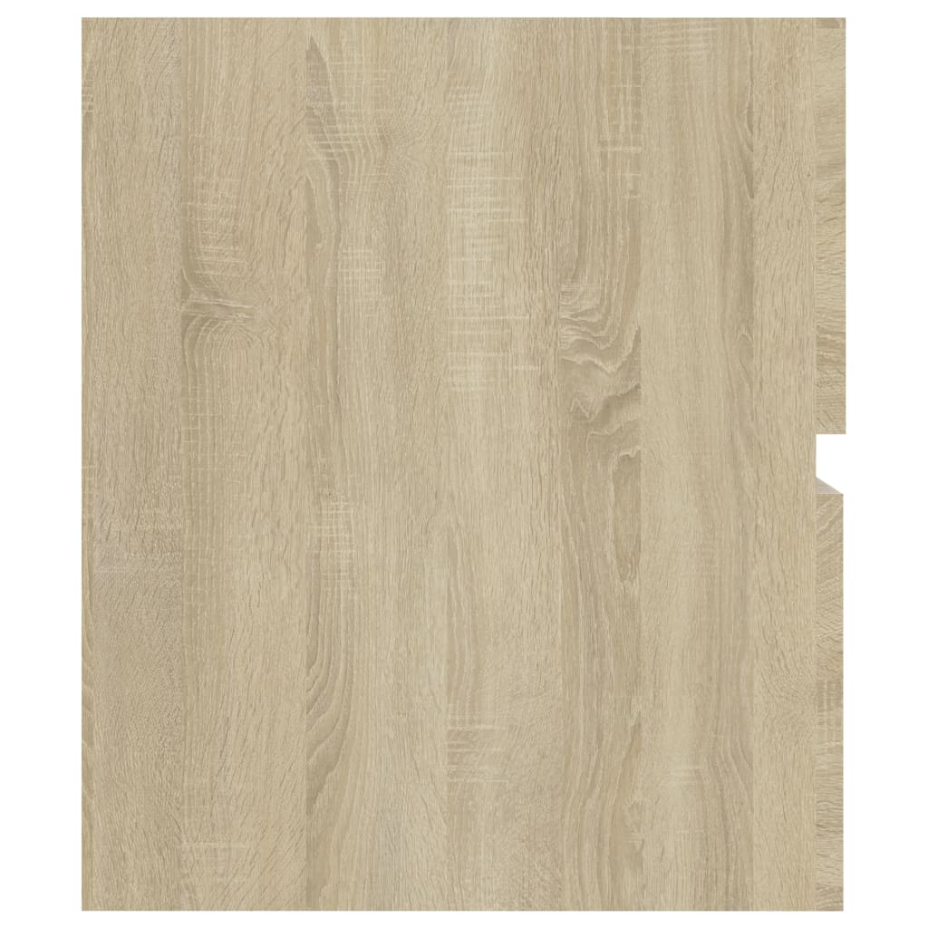 Waschbeckenunterschrank Sonoma-Eiche 60x38,5x45cm Holzwerkstoff