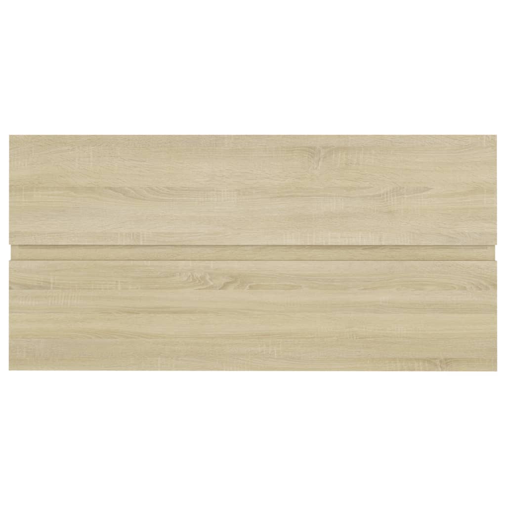 Meuble vasque chêne Sonoma 90x38,5x45cm matière bois