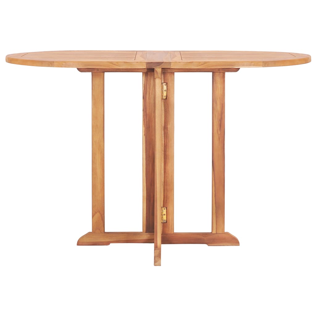 5-tlg. Garten-Essgruppe Klappbar Massivholz Teak