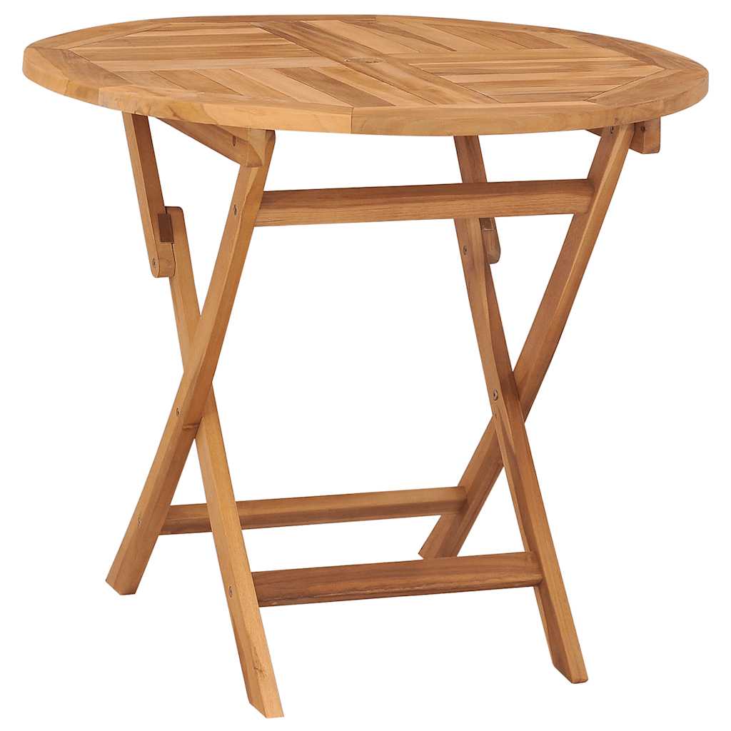 5-tlg. Garten-Essgruppe Massivholz Teak