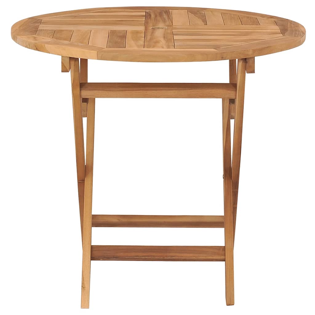5-tlg. Garten-Essgruppe Massivholz Teak