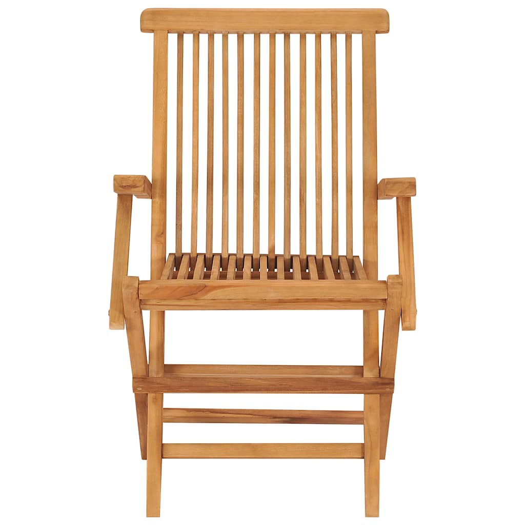 5-tlg. Garten-Essgruppe Massivholz Teak