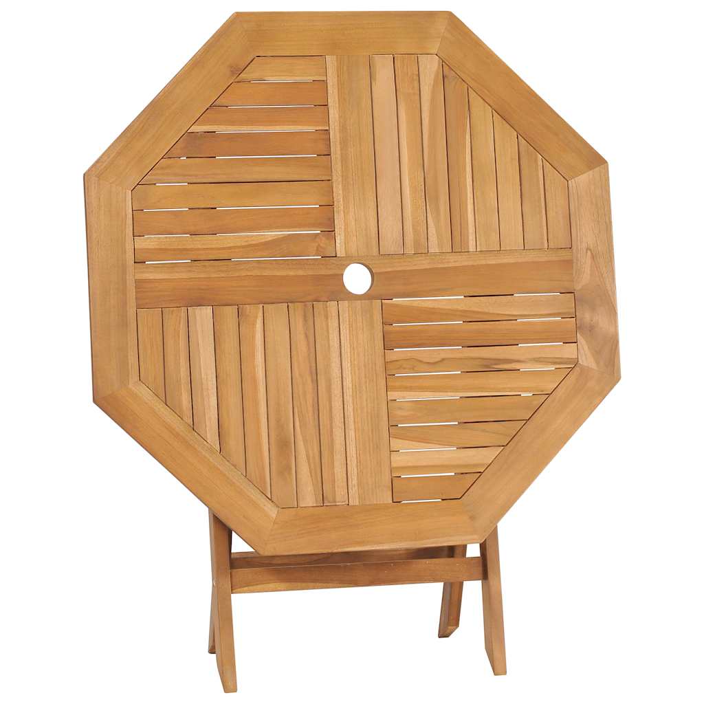 5-tlg. Garten-Essgruppe Massivholz Teak