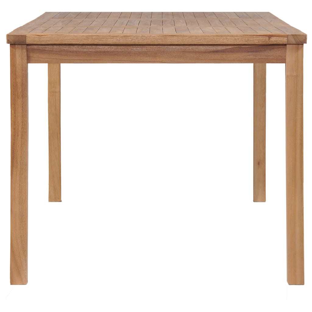 7-teiliges Garten-Ess-Set 150 x 90 cm Massivholz Teak