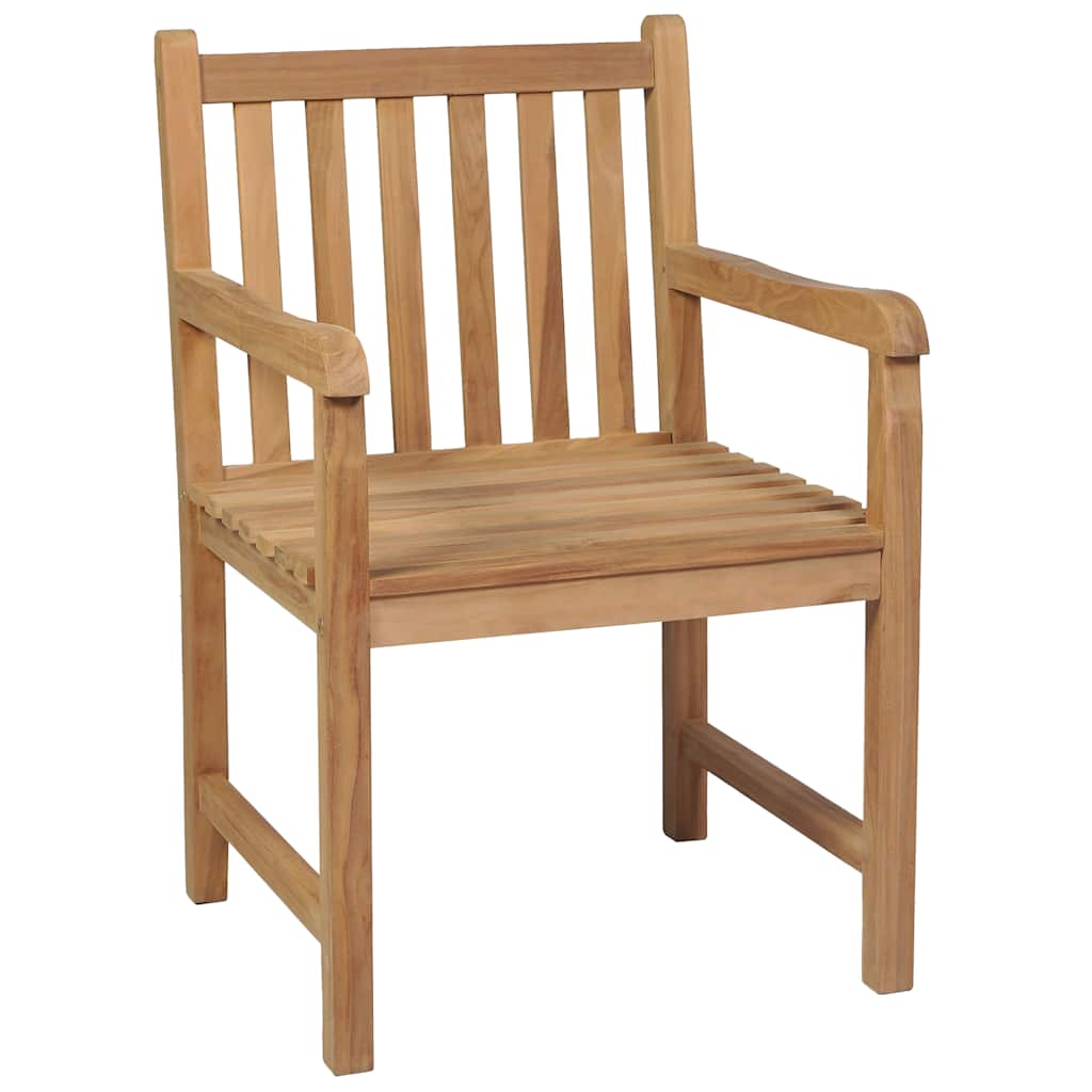 7-teiliges Garten-Ess-Set 150 x 90 cm Massivholz Teak