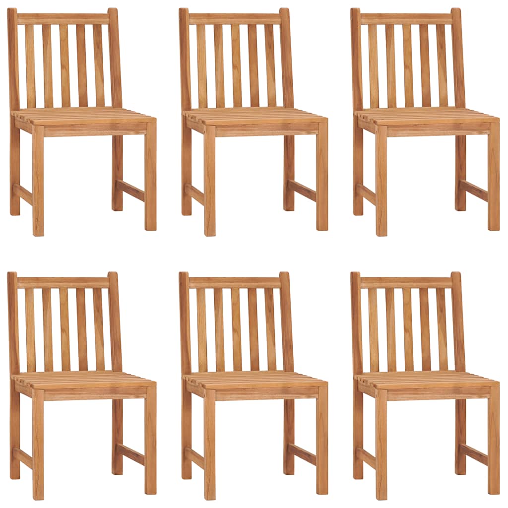 7-teiliges Garten-Ess-Set 180 x 90 cm Massivholz Teak