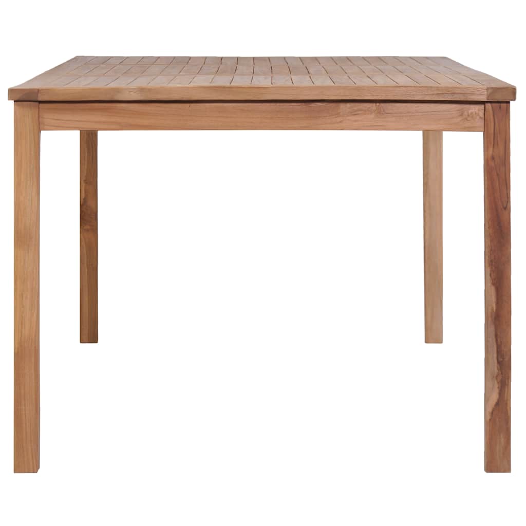 9-teiliges Garten-Ess-Set 200 x 100 cm Massivholz Teak