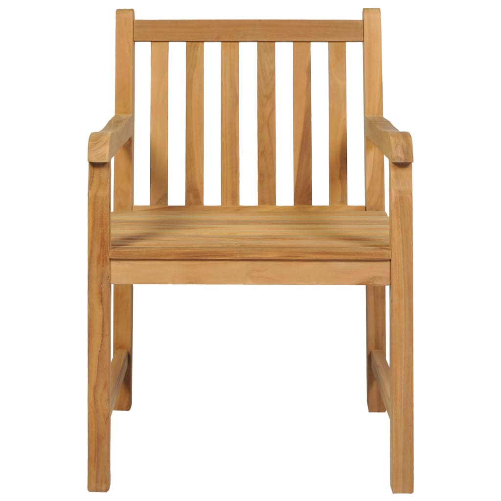 7-teiliges Garten-Ess-Set 200 x 100 cm Massivholz Teak