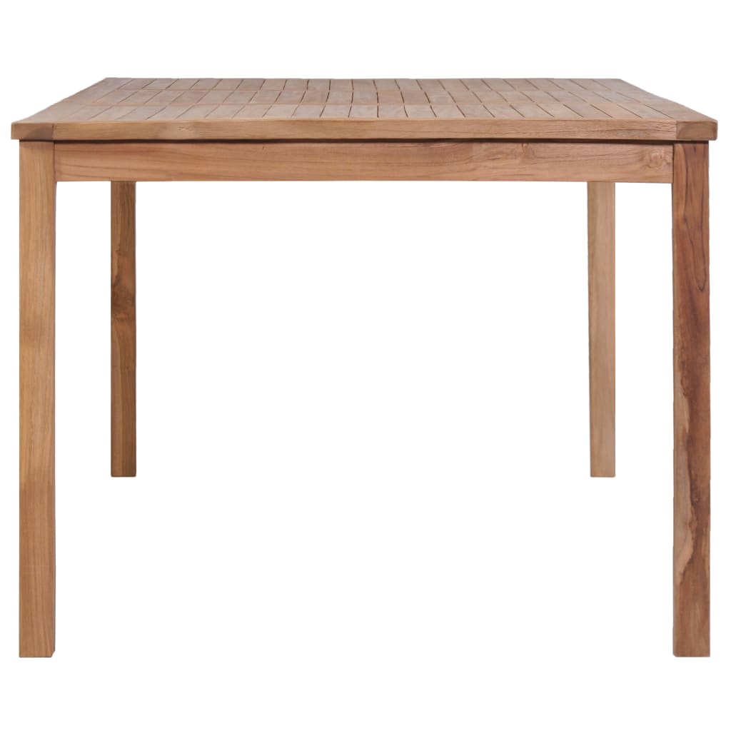 9-teiliges Garten-Ess-Set 200 x 100 cm Massivholz Teak