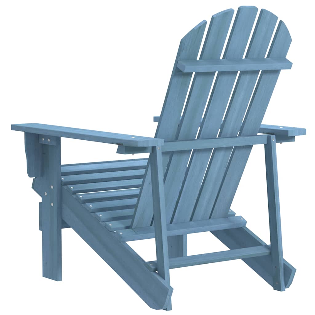 Adirondack-Gartenstuhl Massivholz Tanne Blau