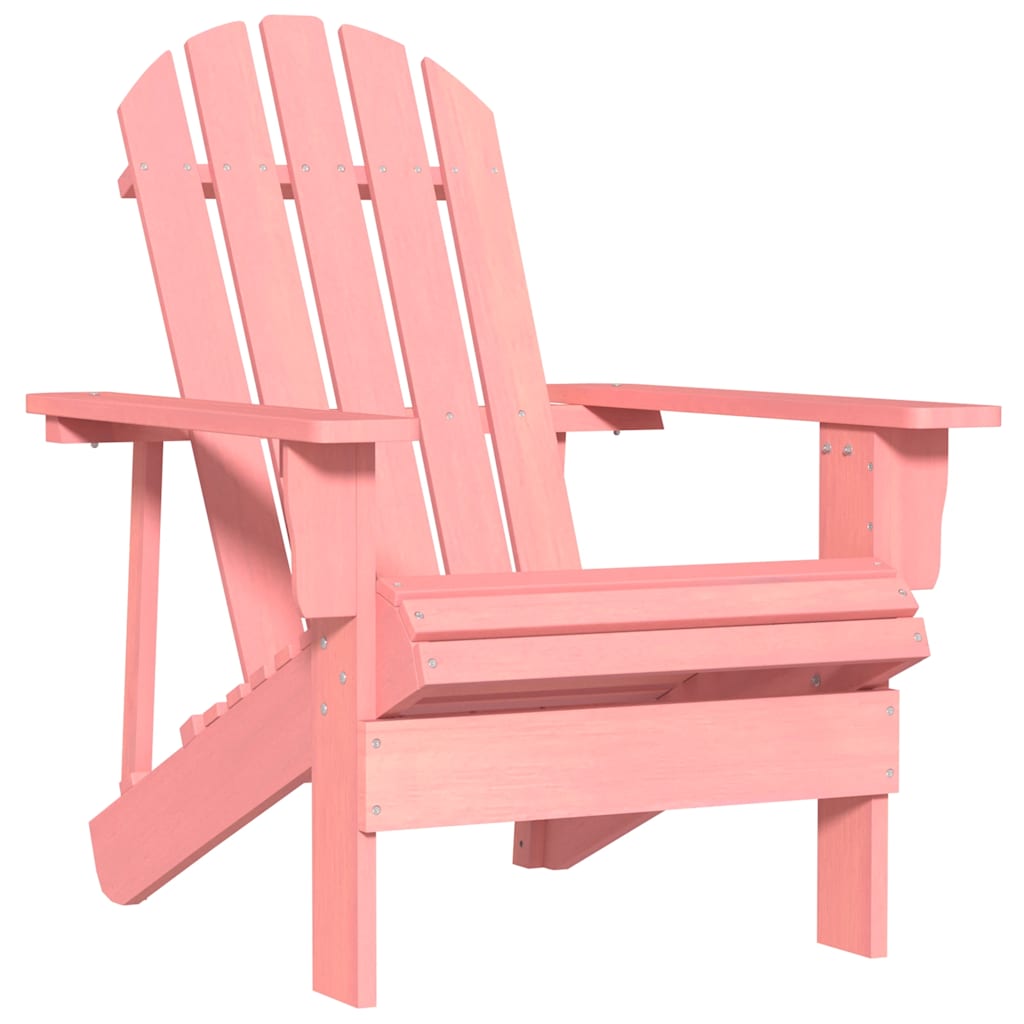 Adirondack-Gartenstuhl Massivholz Tanne Rosa
