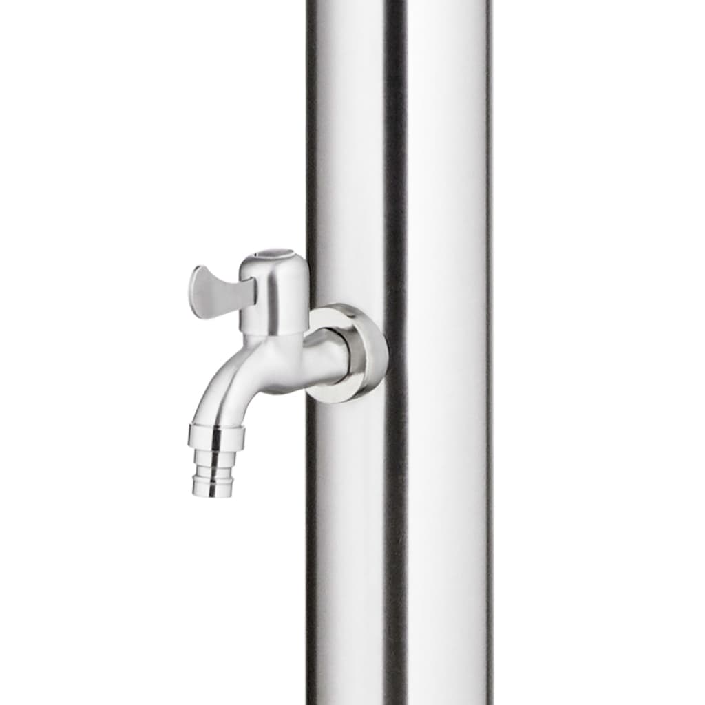 Gartendusche 215 cm Edelstahl