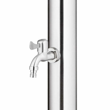 Gartendusche 215 cm Edelstahl