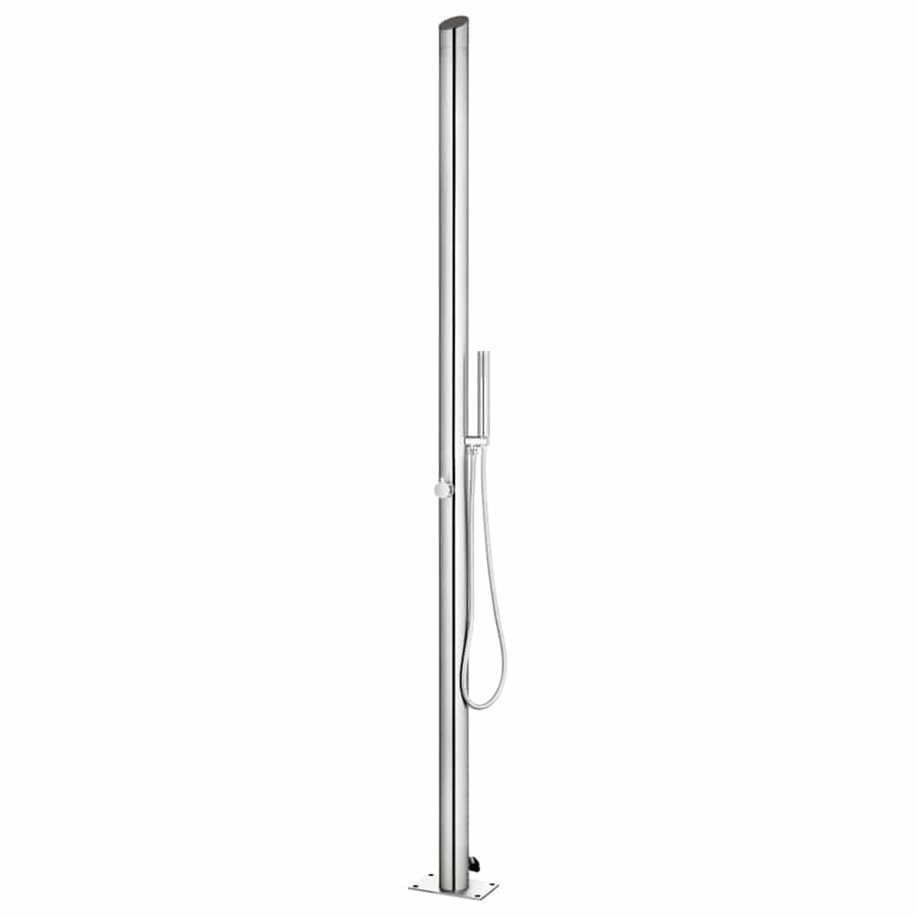 Gartendusche 220 cm Edelstahl
