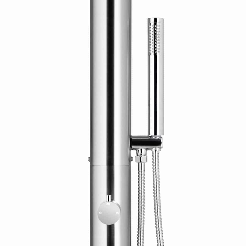 Gartendusche 220 cm Edelstahl