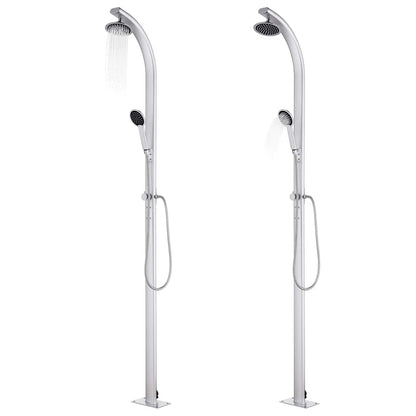 Gartendusche 215 cm Aluminium