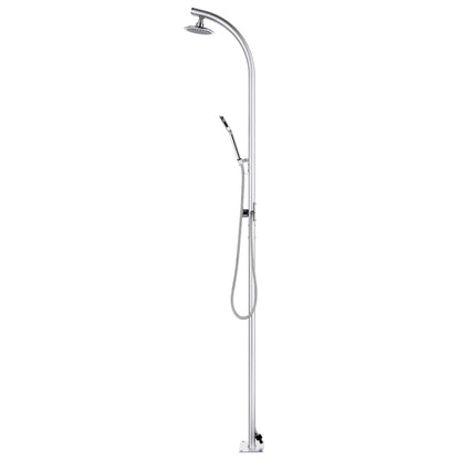 Gartendusche 215 cm Aluminium