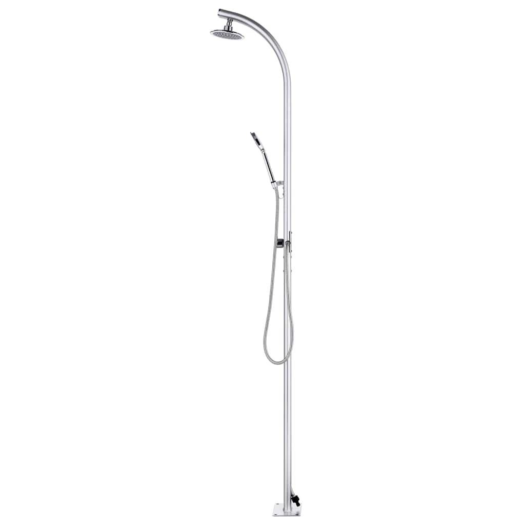 Gartendusche 215 cm Aluminium