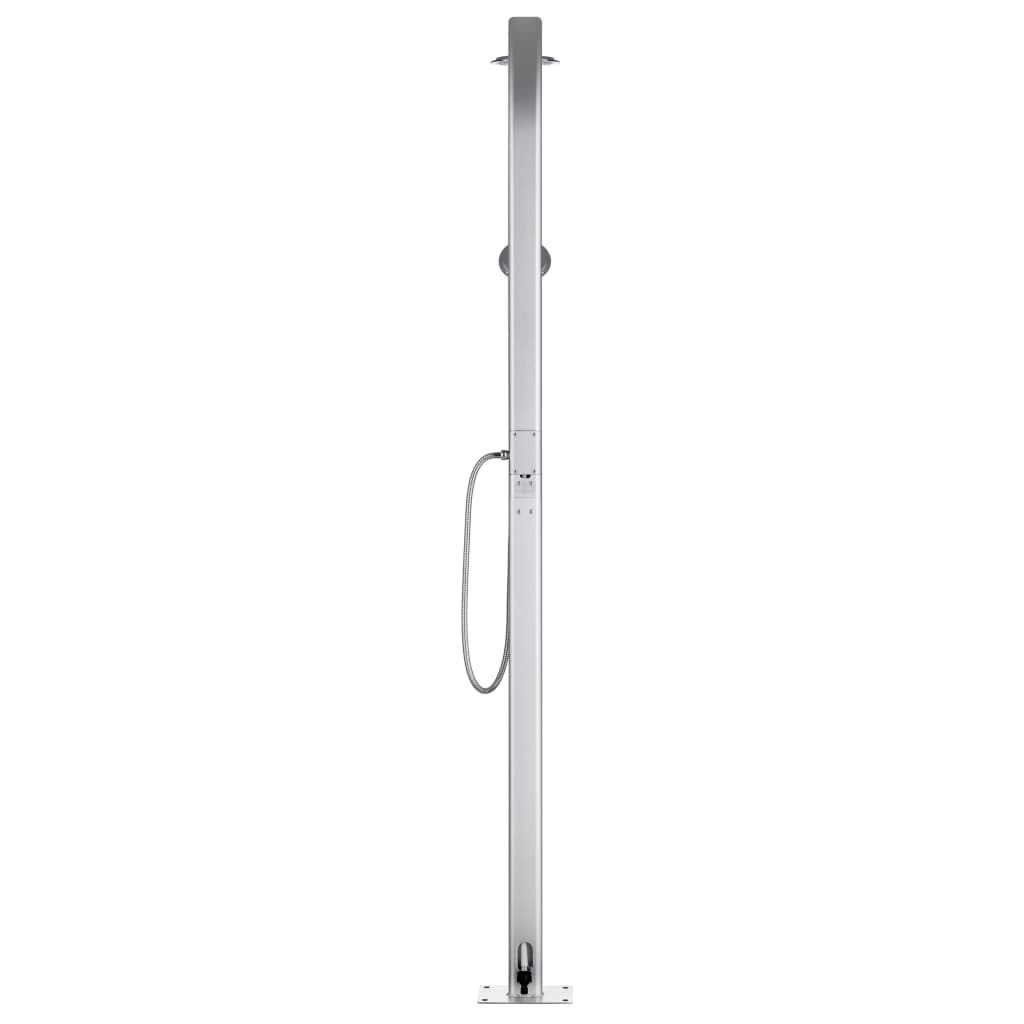Gartendusche 215 cm Aluminium