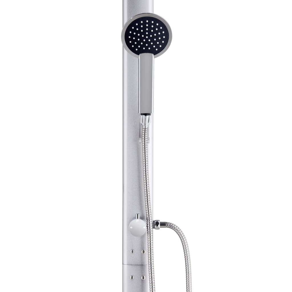 Gartendusche 215 cm Aluminium