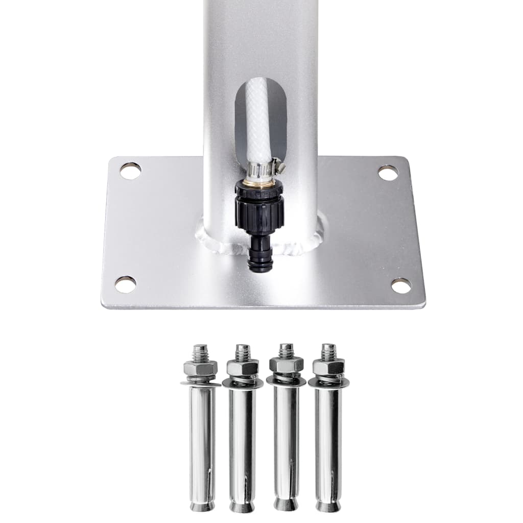 Gartendusche 215 cm Aluminium