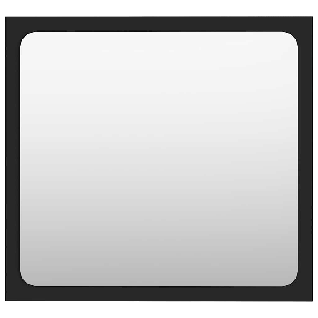 2-tlg. Badmöbel-Set Schwarz Holzwerkstoff