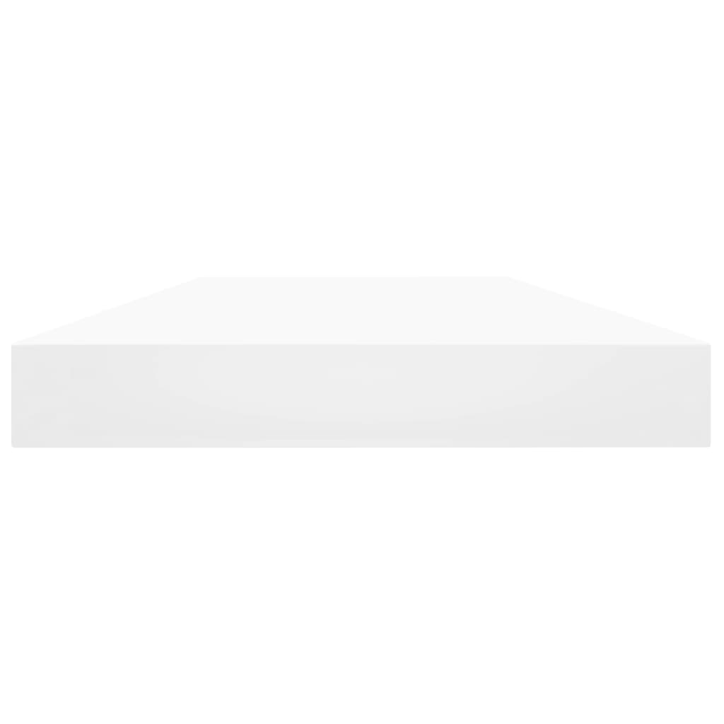 Bücherregal-Bretter 4 Stk. Weiß 40x10x1,5 cm Holzwerkstoff