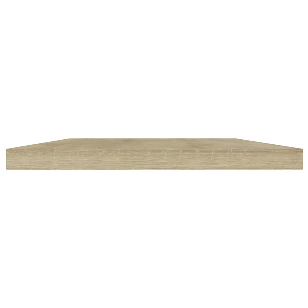 Bücherregal-Bretter 4 Stk. Sonoma-Eiche 40x20x1,5 cm