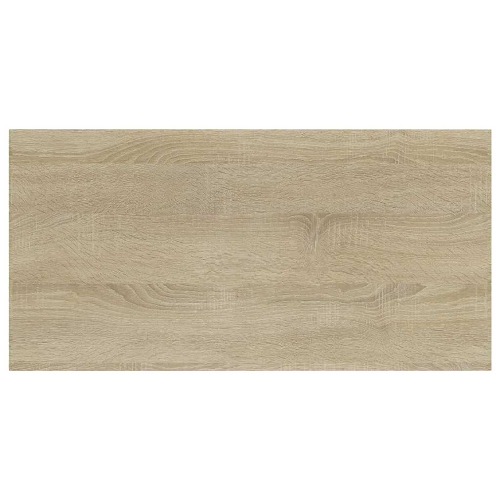 Bücherregal-Bretter 4 Stk. Sonoma-Eiche 40x20x1,5 cm