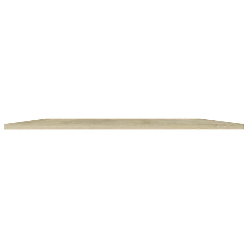 Bücherregal-Bretter 4 Stk. Sonoma-Eiche 80x20x1,5 cm