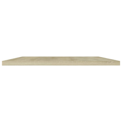 Bücherregal-Bretter 4 Stk. Sonoma-Eiche 80x40x1,5 cm