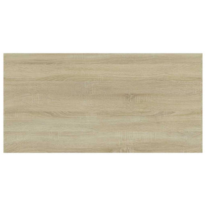Bücherregal-Bretter 4 Stk. Sonoma-Eiche 80x40x1,5 cm