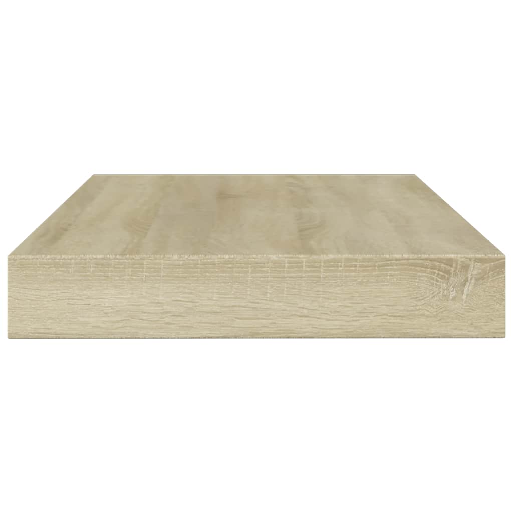 Bücherregal-Bretter 4 Stk. Sonoma-Eiche 100x10x1,5 cm