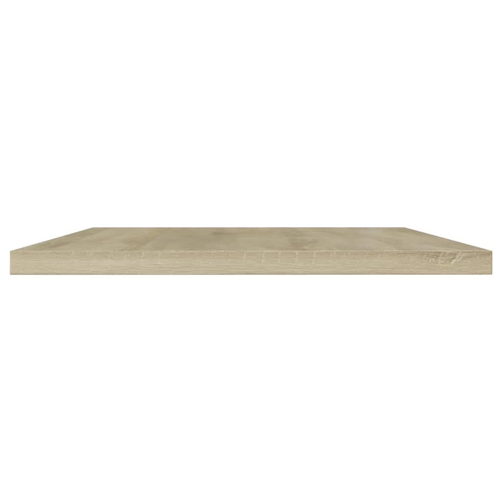 Bücherregal-Bretter 4 Stk. Sonoma-Eiche 100x20x1,5 cm