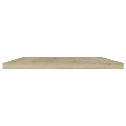 Bücherregal-Bretter 4 Stk. Sonoma-Eiche 100x20x1,5 cm