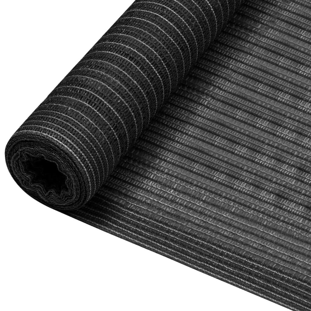 Zaunblende Anthrazit 1,2x10 m HDPE 195 g/m²