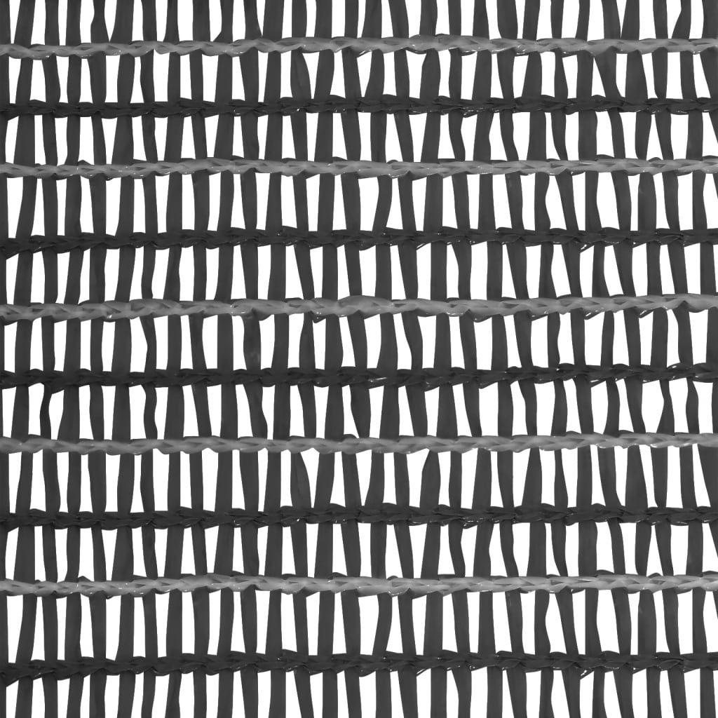 Zaunblende Anthrazit 1,2x25 m HDPE 195 g/m²