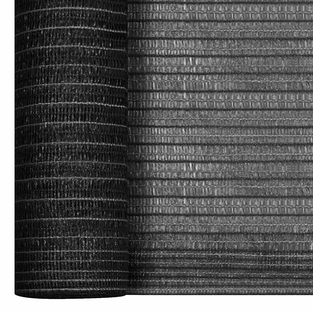Zaunblende Anthrazit 1,2x50 m HDPE 195 g/m²