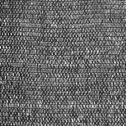 Zaunblende Schwarz 1,5x25 m HDPE 195 g/m²