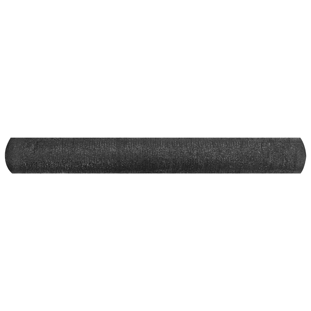 Zaunblende Schwarz 1,8x10 m HDPE 195 g/m²