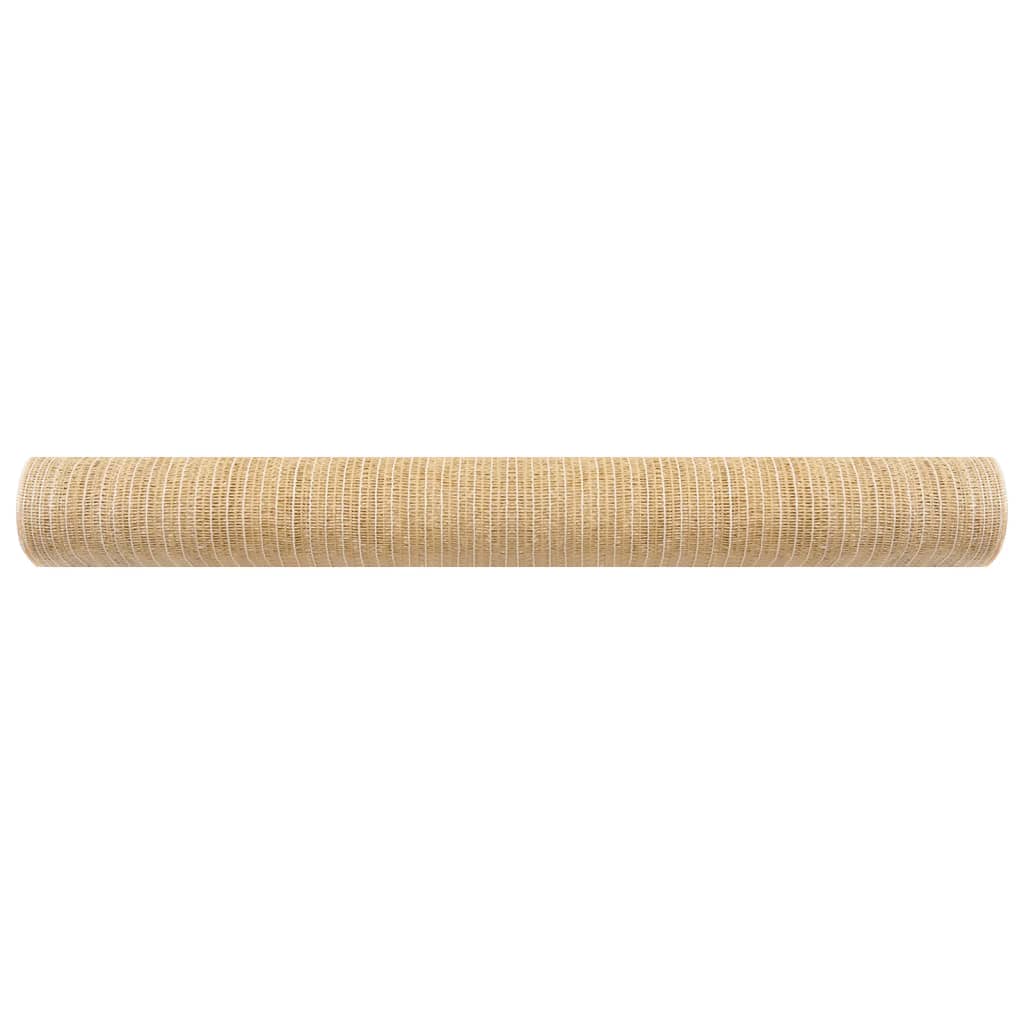 Zaunblende Beige 1,2x50 m HDPE 75 g/m²