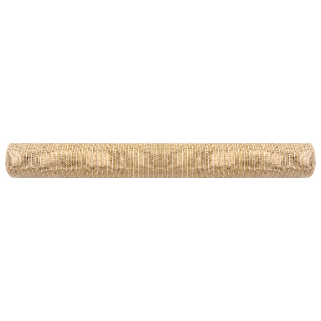 Zaunblende Beige 3,6x25 m HDPE 75 g/m²
