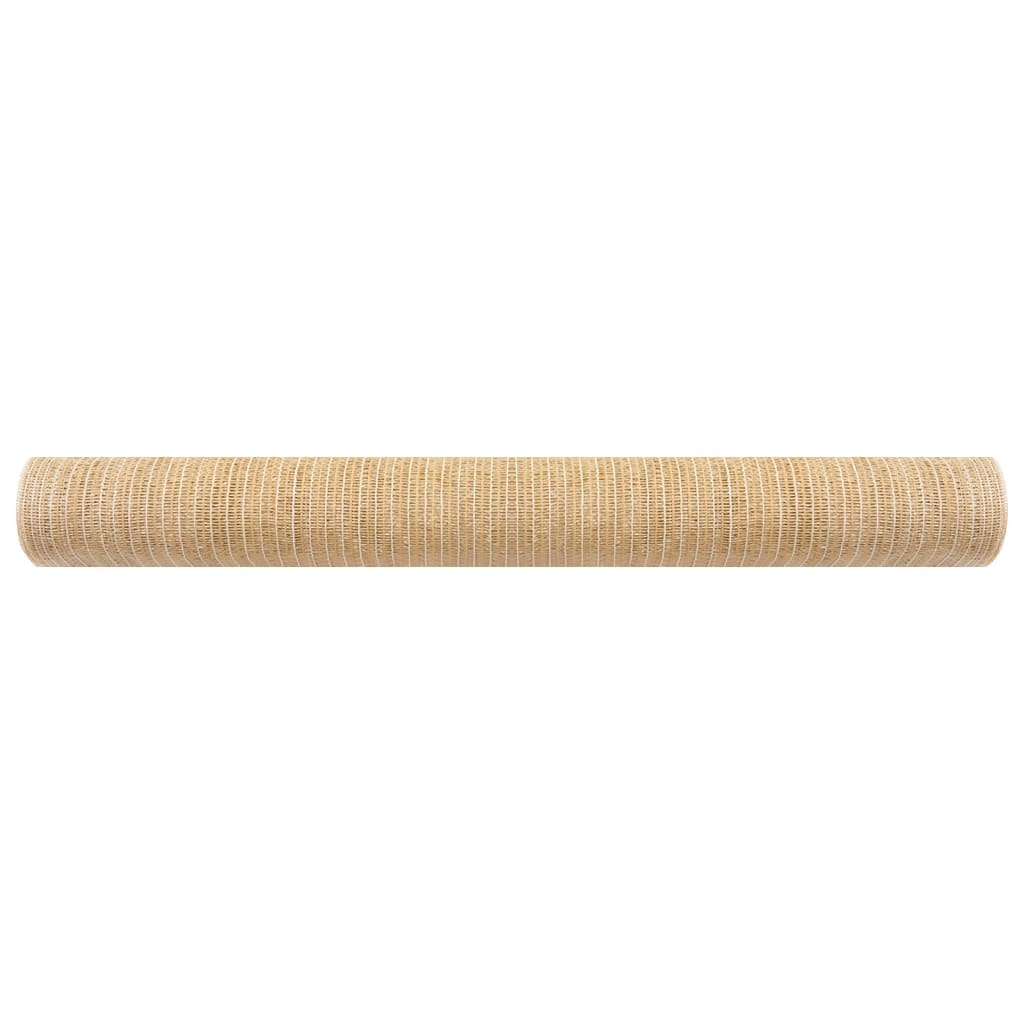 Zaunblende Beige 3,6x25 m HDPE 75 g/m²