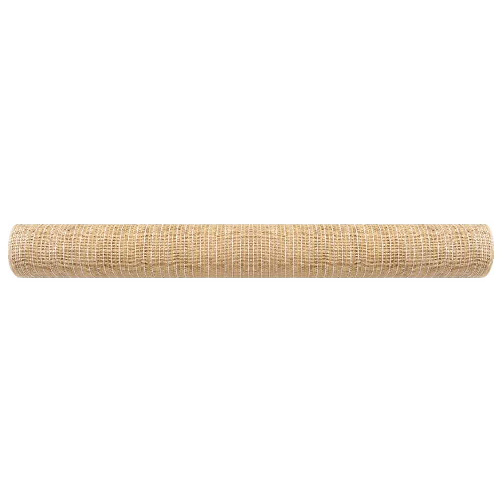 Zaunblende Beige 1x25 m HDPE 150 g/m²