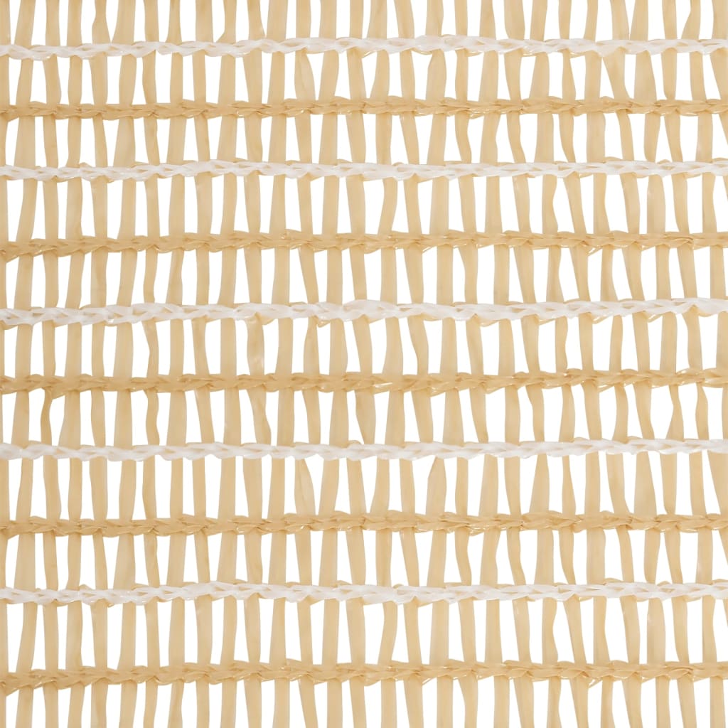 Zaunblende Beige 1x50 m HDPE 150 g/m²