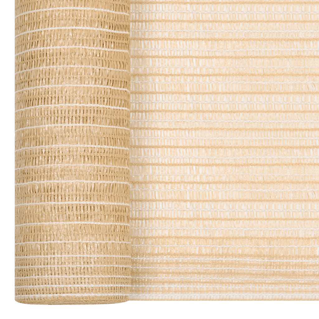 Zaunblende Beige 3,6x25 m HDPE 150 g/m²
