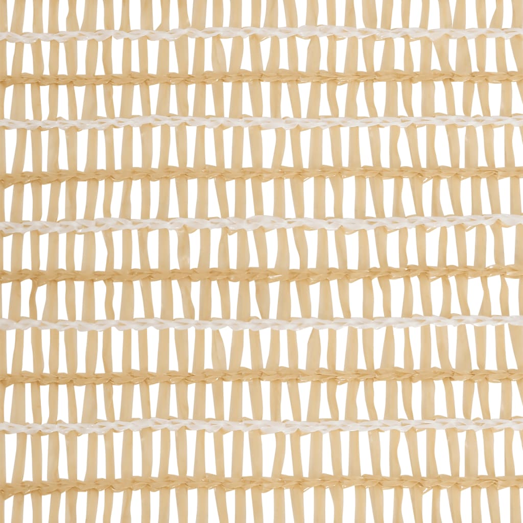 Zaunblende Beige 1,2x50 m HDPE 195 g/m²